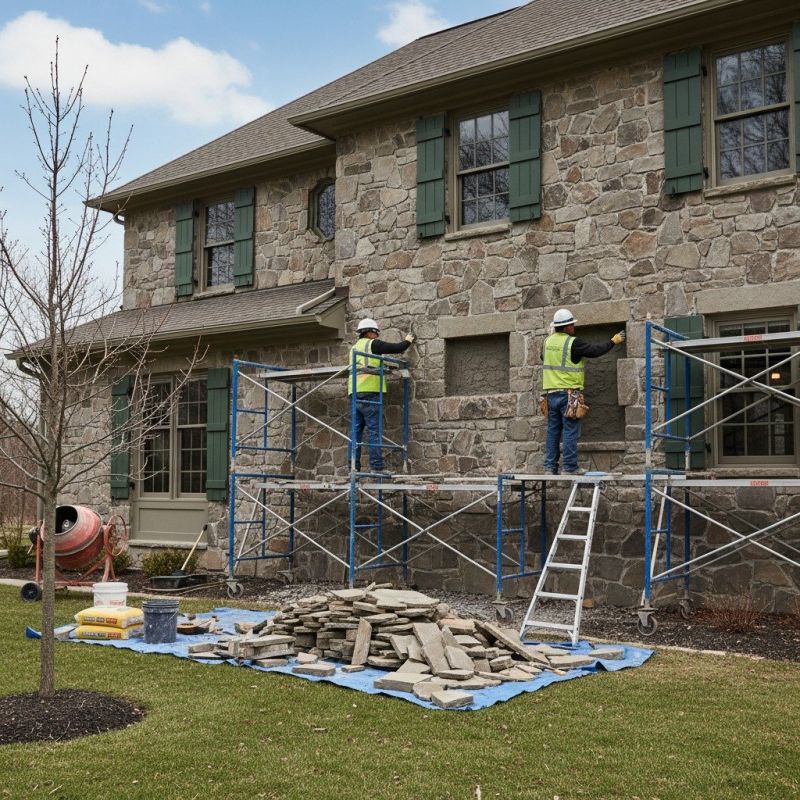 Stone Siding Replacement