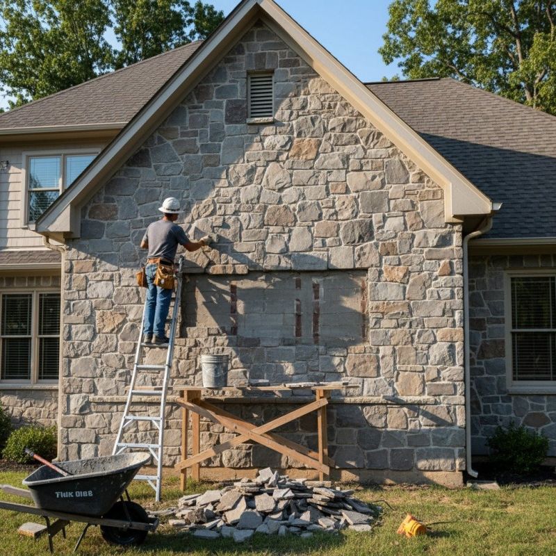 Stone Siding Replacement